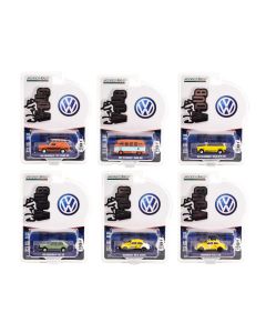 Diecast Model Cars Club Vee V-Dub Set of 6 Series 16 1/64 Greenlight