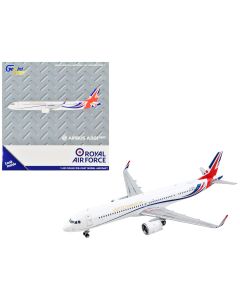 2023 Airbus A321neo Diecast Model - Royal Air Force UK Flag Tail 1/400 GeminiJets