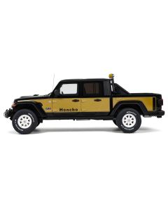 2020 Jeep Gladiator Honcho Pickup Truck 1/18 Model Car Black Gold GT Spirit