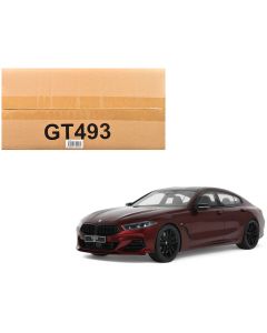 2023 BMW M850i xDrive M Performance 1/18 Model Car Aventurine Red Carbon Top GT Spirit