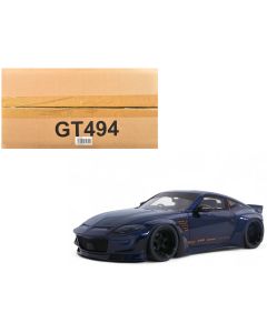 2023 Nissan 400Z RHD Midnight Blue 1/18 Model Car by GT Spirit - Pandem Edition