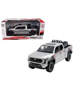 2024 Toyota Tundra TRD Off Road Edition 1/24 Diecast Model Car - Silver Metallic, Limited 2400 pcs