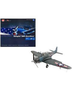 1943 Douglas SBD-5 Dauntless Bomber 1/32 Diecast Model - USS Lexington VB-16