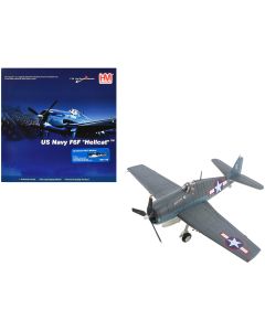 1943 Grumman F6F-3 Hellcat Fighter Aircraft Diecast Model by Hobby Master, VF-38