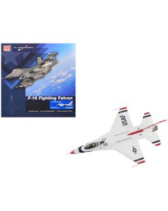 2017 Lockheed F-16C Fighting Falcon Diecast Model - Thunderbirds 1-6 Decals, 1/72 Scale