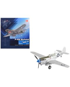 1944 Curtiss P-40N Warhawk Fighter-Bomber 1/72 Diecast Model by Hobby Master - Major Gerald Johnson 49th Fighter Group