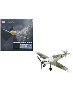 1940 Messerschmitt Bf 109E-3 Diecast Model Yellow 15 JG 52 Luftwaffe 1/48