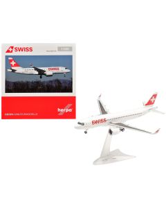 2023 Airbus A220-100 Diecast Model Airplane Swiss International Air Lines 1/200