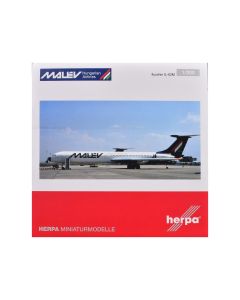 2023 Ilyushin IL-62M Diecast Model Airplane Malev Hungarian Airlines 1/200 Scale
