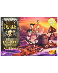 2023 Lindberg 1/12 Scale Model Kit - Jolly Roger Series Escape the Tentacles of Fate Diorama Set