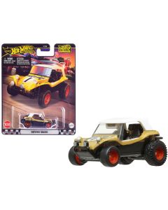 2023 Meyer Manx Dune Buggy #1 Gold Metallic White Top Diecast Model Car Hot Wheels