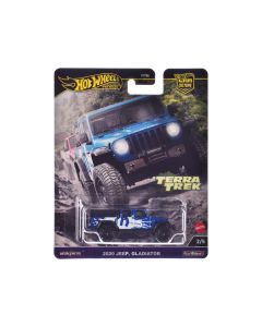 2020 Jeep Gladiator Diecast Model Car Blue Metallic MOPAR Terra Trek Hot Wheels
