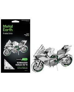 2023 Kawasaki Ninja H2R Motorcycle Model Kit - Expert Difficulty, Steel by Metal Earth