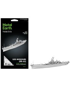 2023 USS Missouri (BB-63) Navy Battleship Model Kit - Challenging Metal Earth Steel