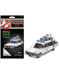 1984 Ecto-1 Model Kit Car - Ghostbusters Steel Model (Challenging Difficulty) by Metal Earth