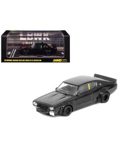 2000 Nissan Skyline GT-R KPGC110 RHD LB-Works Black 1/64 Diecast Model Car Inno Models
