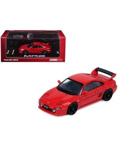 2023 Toyota MR2 SW20 RHD Red 1/64 Diecast Model Car Inno Models