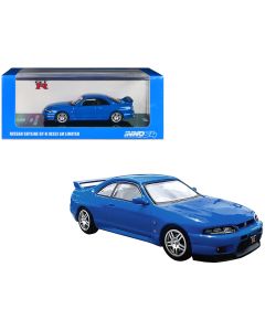 1995 Nissan Skyline GT-R R33 RHD Blue LM Limited 1/64 Diecast Model Car