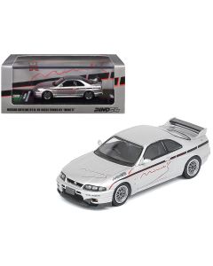 1995 Nissan Skyline GT-R N1 R33 Diecast Model Car by Inno Models, Silver, RHD
