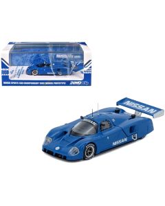 1989 Nissan R89C Works Prototype Blue Diecast Model 1/64 Inno Models WSC