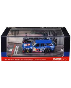 1976 Mazda RX3 Station Wagon RHD Diecast Model Car #12 Mad Mike Whiddett 1/64