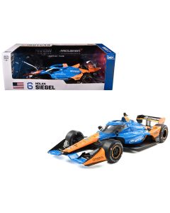 2025 Dallara IndyCar #6 Nolan Siegel NTT Data 1/18 Diecast Model Car IXO