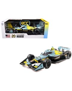 2025 Dallara IndyCar #20 Alexander Rossi Java House 1/18 Diecast Model Car
