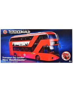 2023 Airfix Routemaster Double-Decker Bus Model Kit - London Transport Snap Together