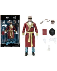 Universal Monsters Invisible Man 6 Moveable Figure with Accessories & Alternate Head/Hands by Jada
