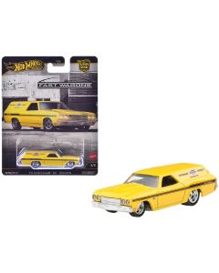 1970 Chevrolet Chevelle SS Yenko Diecast Model Car - Yellow Fast Wagons Series by Hot Wheels