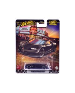 2016 Bugatti Chiron Diecast Model Car Black Boulevard Series Hot Wheels