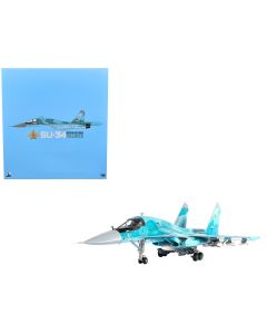2011 Sukhoi SU-34 Fullback Fighter Aircraft Diecast Model 1/72 JC Wings Russian Air Force