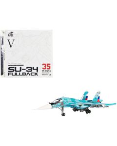 2022 Sukhoi Su-34 Fullback Bomber Diecast Model 1/72 - Ukraine War, Russian Air Force by JC Wings