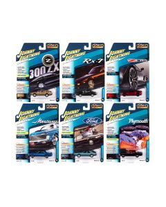 2022 Johnny Lightning Classic Gold 1/64 Diecast Cars Set A Release 2 - 6 Models
