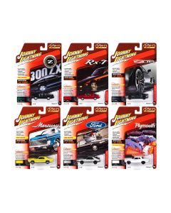 2022 Johnny Lightning Classic Gold Set B of 6 Diecast Cars 1/64 Release 2