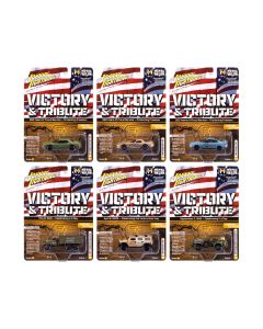 2025 Johnny Lightning Military Diecast Models Set B of 6 Limited Edition