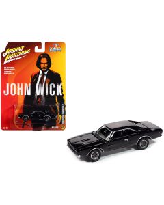 1968 Dodge Charger R/T Diecast Model Car 1/64 John Wick 2025 Release Johnny Lightning