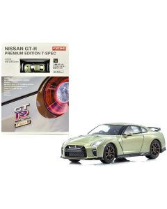 2023 Nissan GT-R Premium T-Spec RHD Jade Green 1/64 Diecast Model by Kyosho