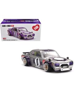 2000 Nissan Skyline 2000GT-R (KPGC10) RHD Diecast Model Car Silver Metallic #0