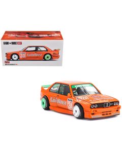 2023 BMW M3 KaidoHaus V1 #30 Orange Diecast Model Car by Mini GT 1/64 Scale