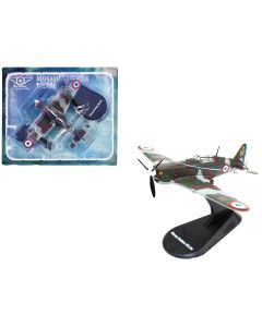 1940 Morane-Saulnier MS.406 Diecast Model Plane WWII French Air Force 1/72