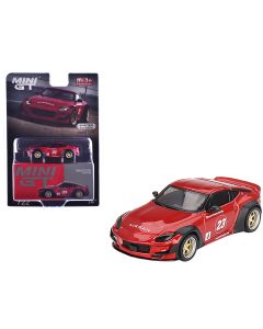 2023 Nissan Z Pandem 1/64 Diecast Model Car - Passion Red Metallic, Limited Edition 6600