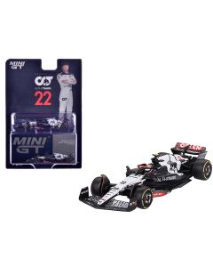 2023 AlphaTauri AT04 #22 Yuki Tsunoda F1 Diecast Model Car 1/64 Limited Edition