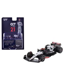 2023 AlphaTauri AT04 #21 Nyck de Vries Formula 1 Diecast Model Car 1/64 Limited Edition