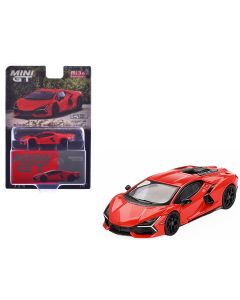 2023 Lamborghini Revuelto Arancio Dac Lucido 1/64 Diecast Model Car Limited Edition 7680 pcs