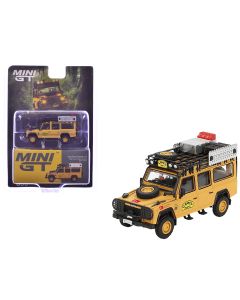 1989 Land Rover Defender 110 Team Turkey Camel Trophy Amazon 1/64 Diecast Model Car