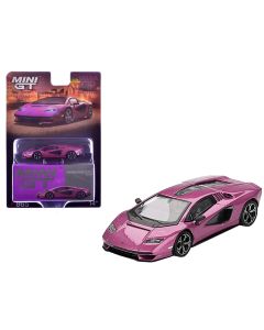 2023 Lamborghini Countach LPI 800-4 Diecast Model Car 1/64 Limited Edition Violet