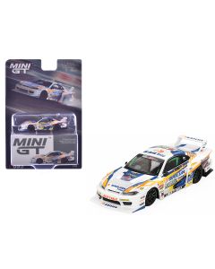 2023 Nissan S15 SILVIA LB-Super Silhouette RHD #555 Yukio Fausto 1/64 Diecast Model Car Mini GT