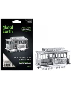 2023 San Francisco Cable Car Model Kit - Powel & Mason St, Easy Difficulty, Metal Earth