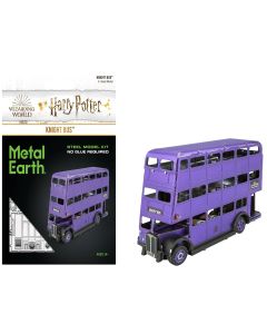 2004 Knight Bus Model Kit - Purple Steel, Harry Potter Prisoner of Azkaban, Moderate Difficulty